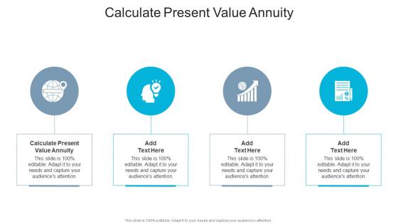 Calculate Present Value Annuity In Powerpoint And Google Slides Cpb