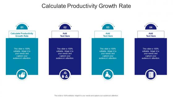 Calculate Productivity Growth Rate In Powerpoint And Google Slides Cpb