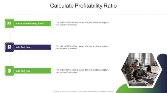 Calculate Profitability Ratio In Powerpoint And Google Slides Cpb