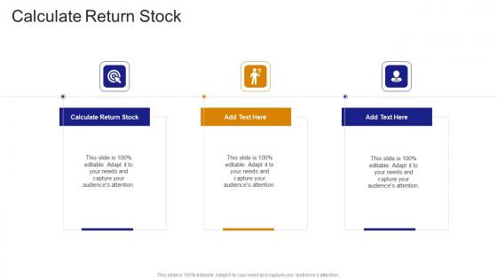 Calculate Return Stock In Powerpoint And Google Slides Cpb