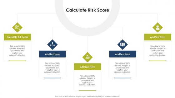 Calculate Risk Score In Powerpoint And Google Slides Cpb