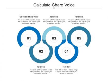 Calculate share voice ppt powerpoint presentation infographic template microsoft cpb