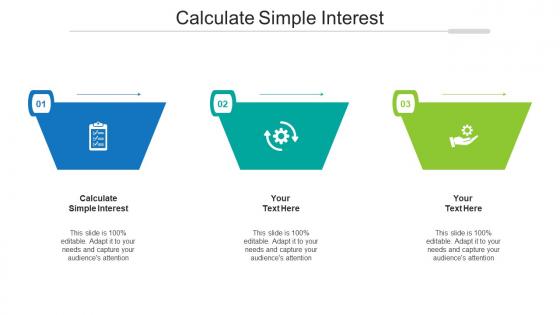 Calculate simple interest ppt powerpoint presentation infographics templates cpb