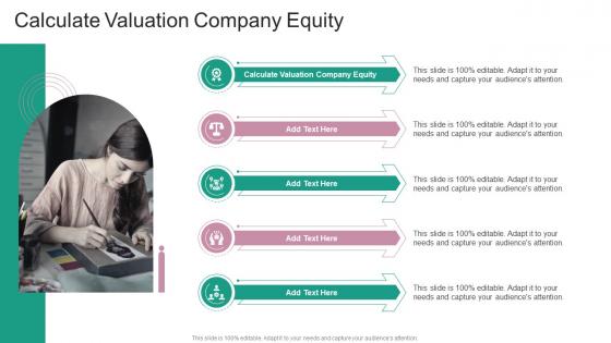 Calculate Valuation Company Equity In Powerpoint And Google Slides Cpb
