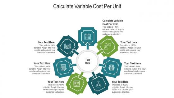 Calculate variable cost per unit ppt powerpoint presentation infographics portrait cpb