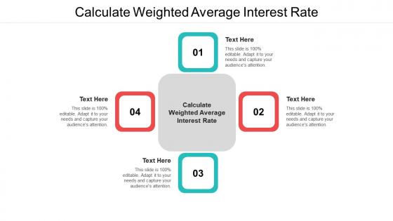 Calculate weighted average interest rate ppt powerpoint presentation gallery tips cpb