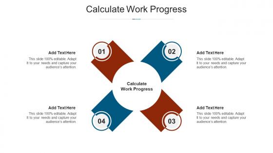 Calculate Work Progress Ppt Powerpoint Presentation Icon Ideas Cpb