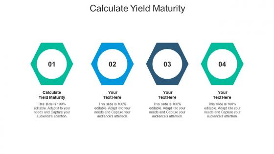 Calculate yield maturity ppt powerpoint presentation inspiration layouts cpb