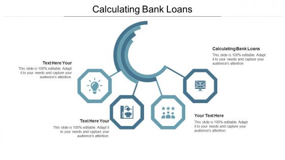 Calculating bank loans ppt powerpoint presentation show mockup cpb