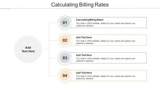 Calculating Billing Rates Ppt Powerpoint Presentation Model Designs Download Cpb