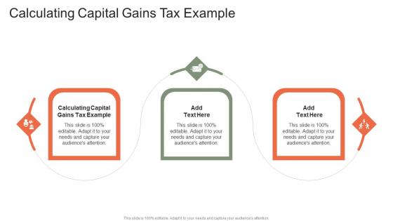 Calculating Capital Gains Tax Example In Powerpoint And Google Slides Cpb