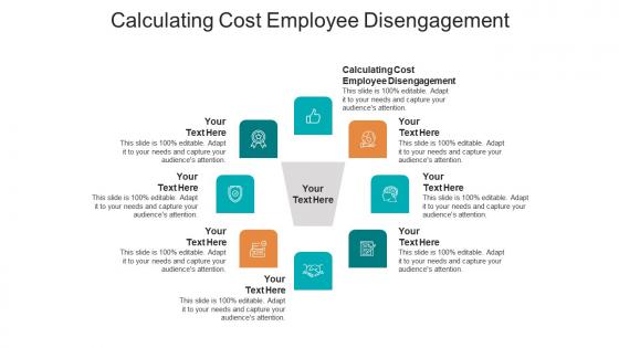 Calculating cost employee disengagement ppt powerpoint presentation styles cpb