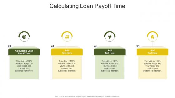 Calculating Loan Payoff Time In Powerpoint And Google Slides Cpb