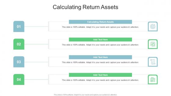 Calculating Return Assets In Powerpoint And Google Slides Cpb