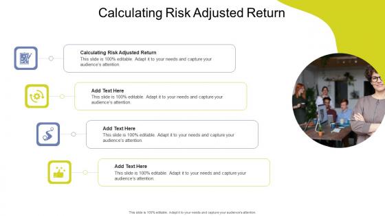 Calculating Risk Adjusted Return In Powerpoint And Google Slides Cpb