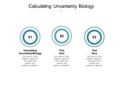 Calculating uncertainty biology ppt powerpoint presentation infographic template example file cpb
