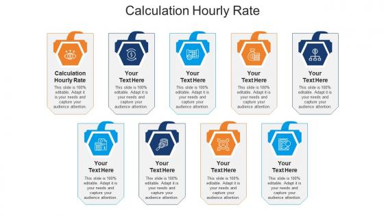 Calculation hourly rate ppt powerpoint presentation file slideshow cpb