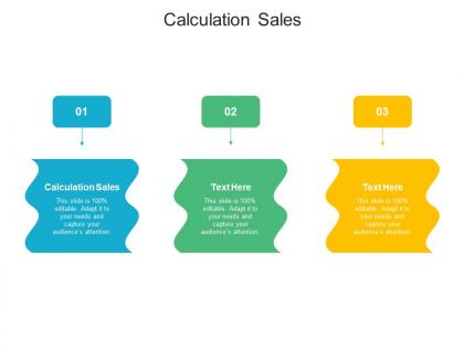 Calculation sales ppt powerpoint presentation pictures diagrams cpb