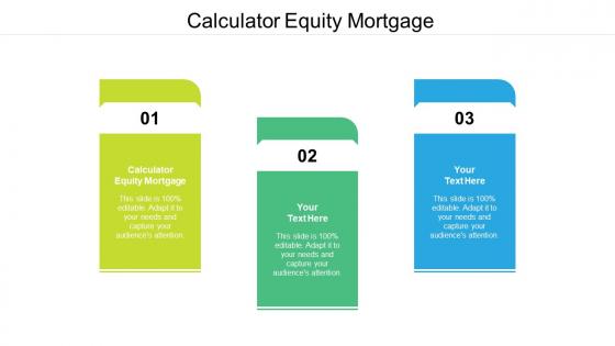 Calculator equity mortgage ppt powerpoint presentation summary microsoft cpb