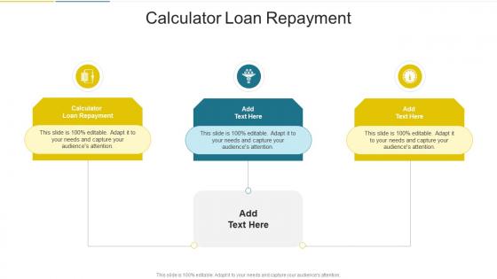 Calculator Loan Repayment In Powerpoint And Google Slides Cpb