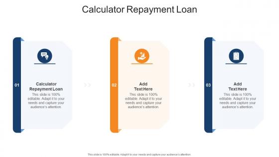 Calculator Repayment Loan In Powerpoint And Google Slides Cpb