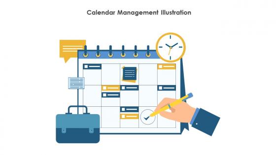 Calendar Management Illustration