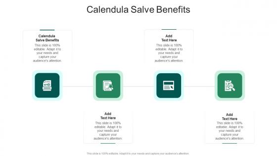 Calendula Salve Benefits In Powerpoint And Google Slides Cpb