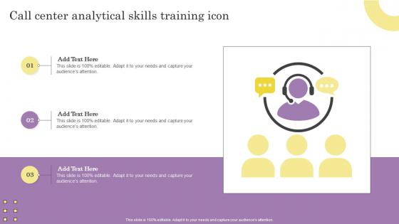 Call Center Analytical Skills Training Icon