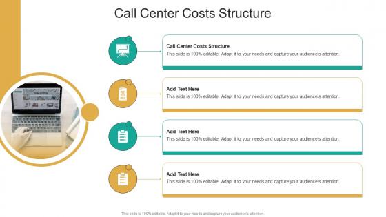 Call Center Costs Structure In Powerpoint And Google Slides Cpb