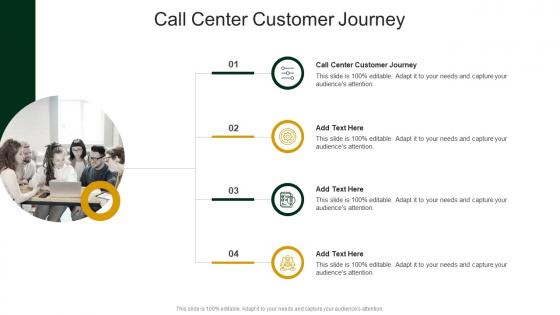 Call Center Customer Journey In Powerpoint And Google Slides Cpb