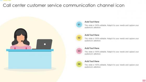 Call Center Customer Service Communication Channel Icon