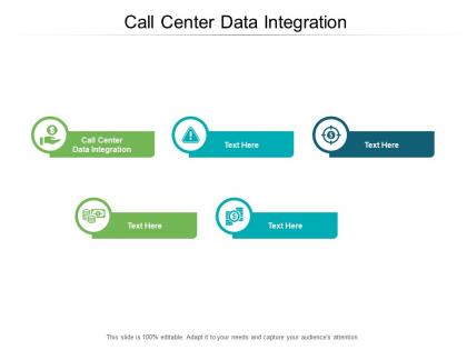 Call center data integration ppt powerpoint presentation portfolio aids cpb