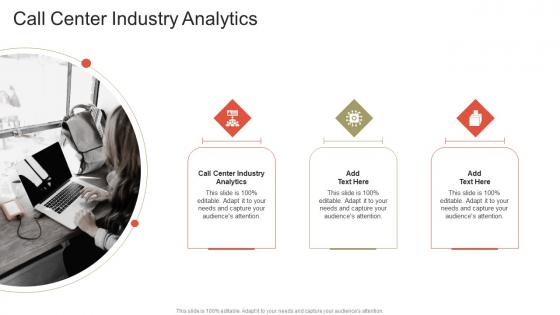Call Center Industry Analytics In Powerpoint And Google Slides Cpb