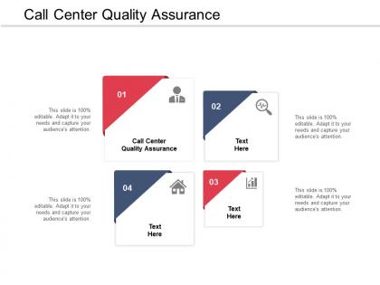 Call center quality assurance ppt powerpoint presentation summary cpb
