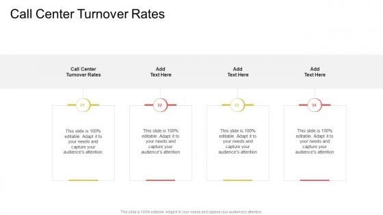 Call Center Turnover Rates In Powerpoint And Google Slides Cpb