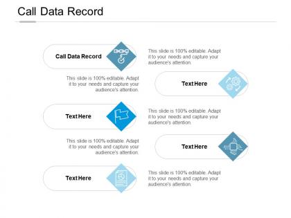 Call data record ppt powerpoint presentation icon professional cpb