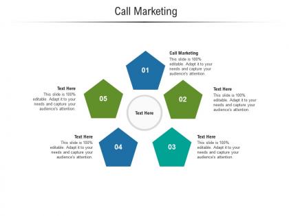 Call marketing ppt powerpoint presentation infographics mockup cpb