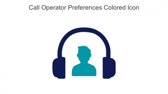 Call Operator Preferences Colored Icon In Powerpoint Pptx Png And Editable Eps Format