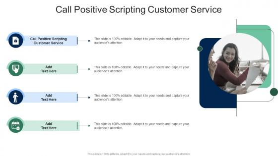 Call Positive Scripting Customer Service In Powerpoint And Google Slides Cpb