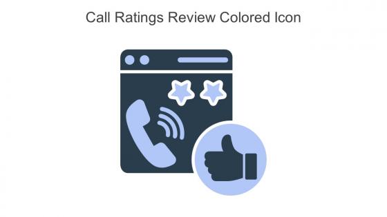Call Ratings Review Colored Icon In Powerpoint Pptx Png And Editable Eps Format