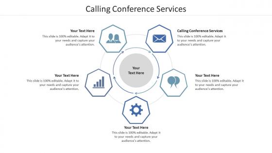 Calling conference services ppt powerpoint presentation icon brochure cpb