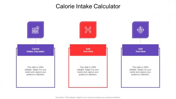 Calorie Intake Calculator In Powerpoint And Google Slides Cpb