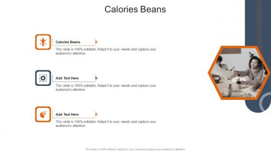 Calories Beans In Powerpoint And Google Slides Cpb
