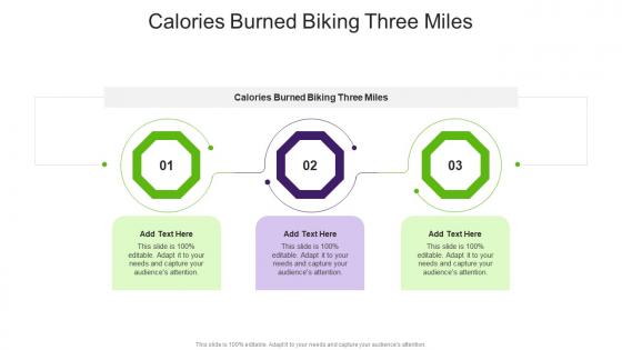 Calories Burned Biking Three Miles In Powerpoint And Google Slides Cpb