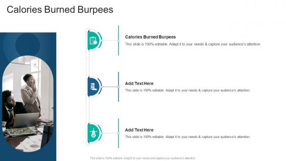 Calories Burned Burpees In Powerpoint And Google Slides Cpb