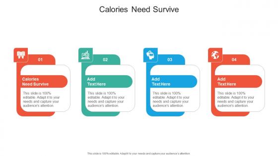 Calories Need Survive In Powerpoint And Google Slides Cpb