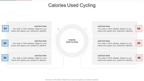 Calories Used Cycling In Powerpoint And Google Slides Cpb