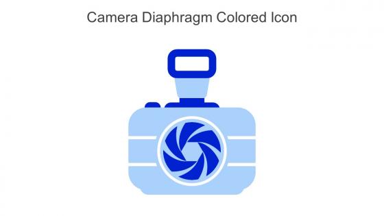 Camera Diaphragm Colored Icon In Powerpoint Pptx Png And Editable Eps Format