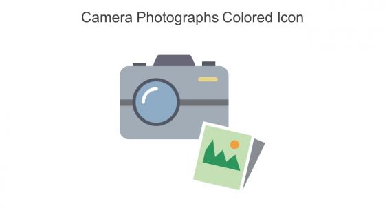 Camera Photographs Colored Icon In Powerpoint Pptx Png And Editable Eps Format