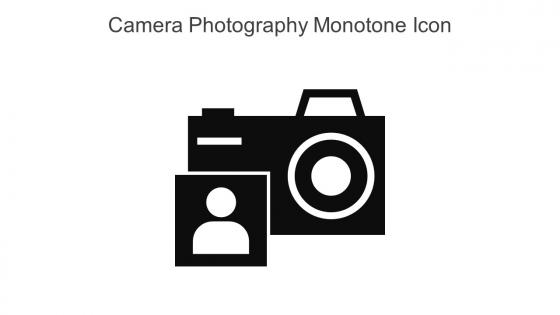 Camera Photography Monotone Icon In Powerpoint Pptx Png And Editable Eps Format